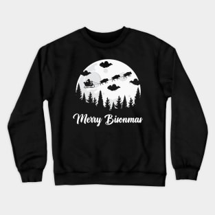 Merry Bisonmas Crewneck Sweatshirt